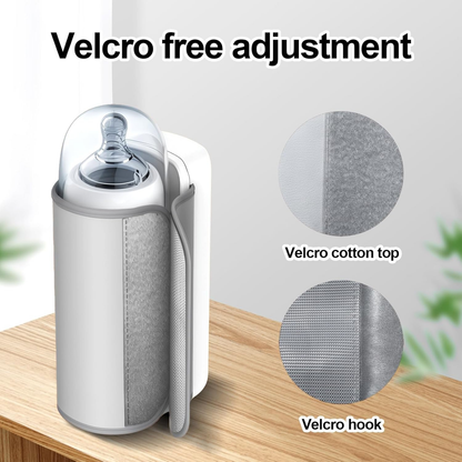 Portable Baby Bottle Warmer - Perfect for Travel, Night Feeds or Outings.